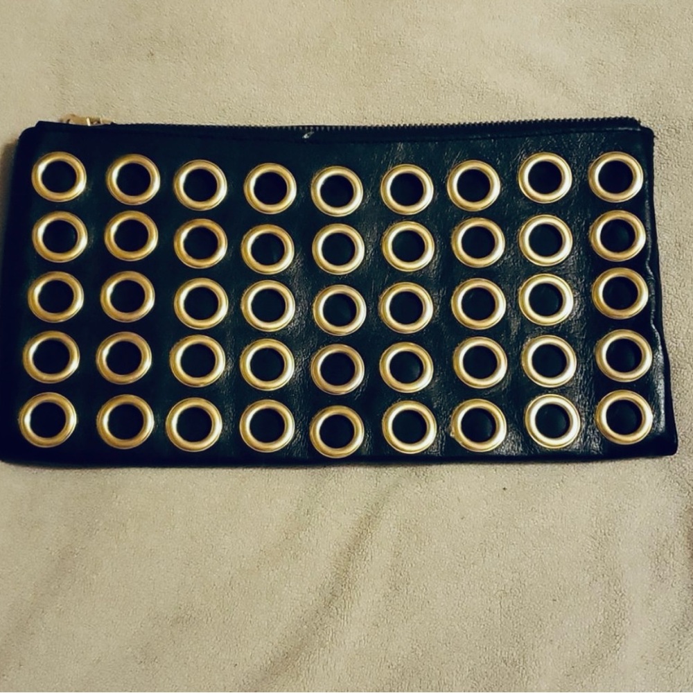 Topshop Leather Clutch